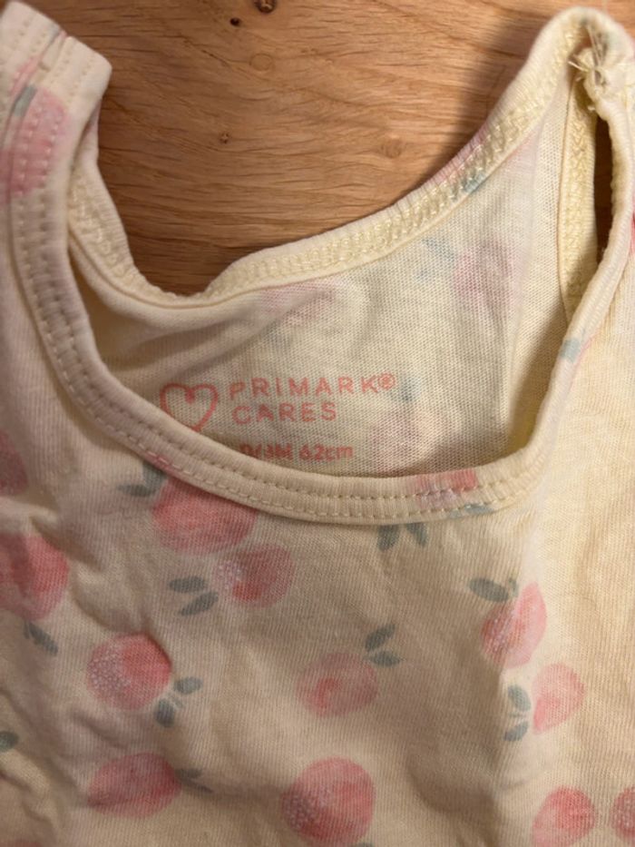 Ensemble short marcel jaune et pêche - photo numéro 3