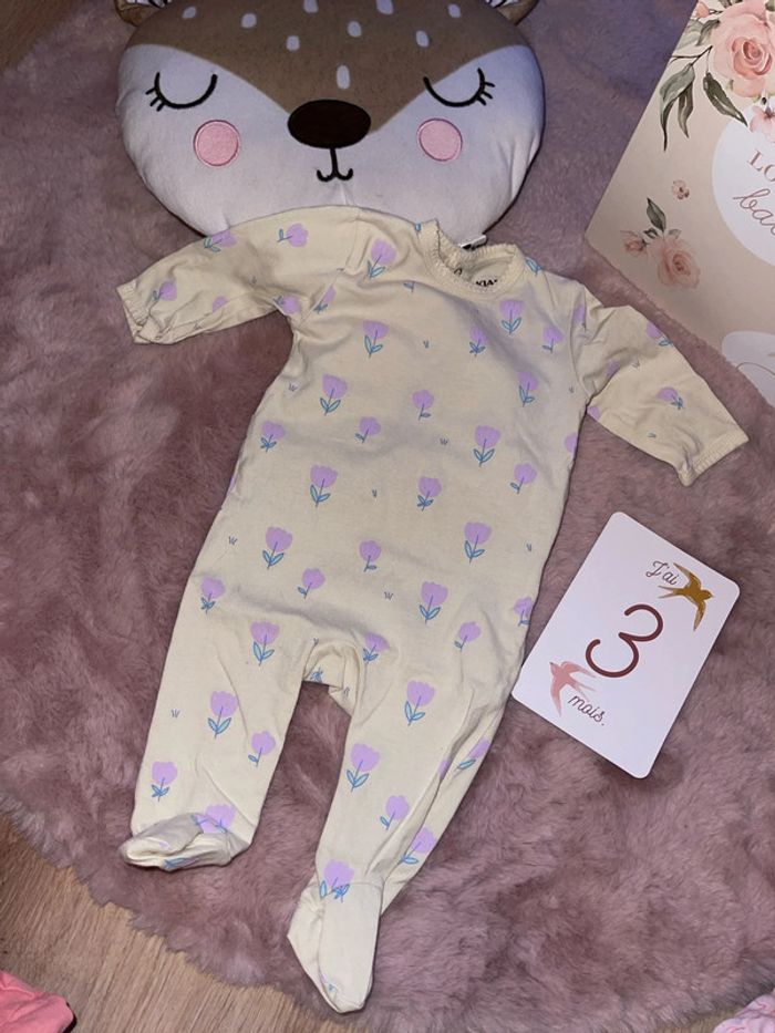 Lot de 4 pyjama léger 3 mois - photo numéro 3