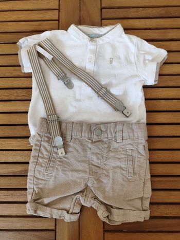 Ensemble garçon taille 6 mois