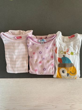 Lot de bodies 18 mois