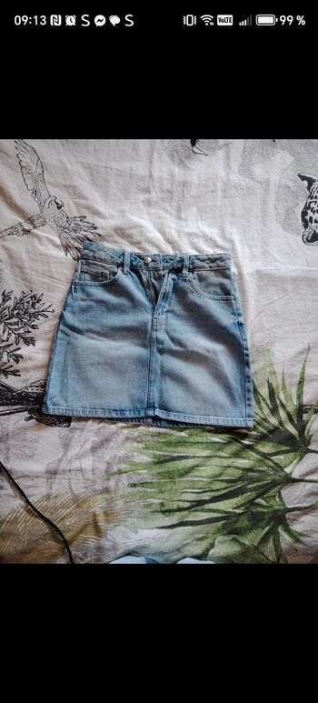 Jupe femme en jean 