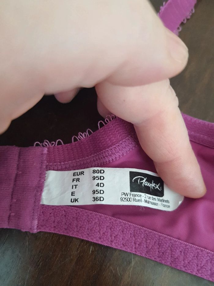 Jolie Soutiens-gorge Playtex fr 95D eu 80D - photo numéro 16