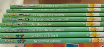 Lot de livres Pokemon