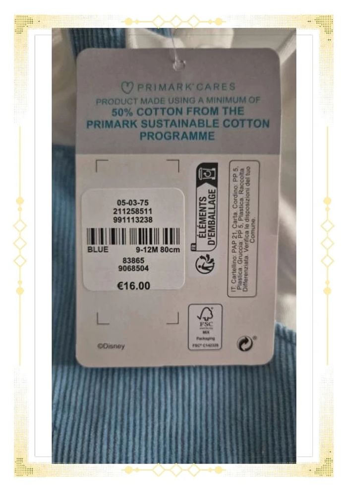 Pick up Primark 9-12mois - photo numéro 3