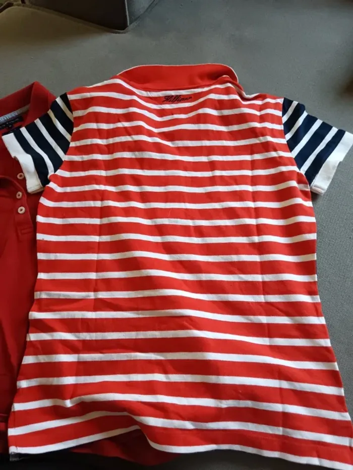 Lot de 2 polo fille xs Tommy Hilfiger - photo numéro 6