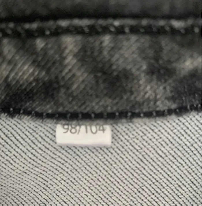 Surchemise grise effet jean - 3/4 ans (98/104 cm) - photo numéro 3