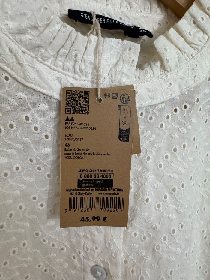 Blouse Monoprix - photo numéro 3