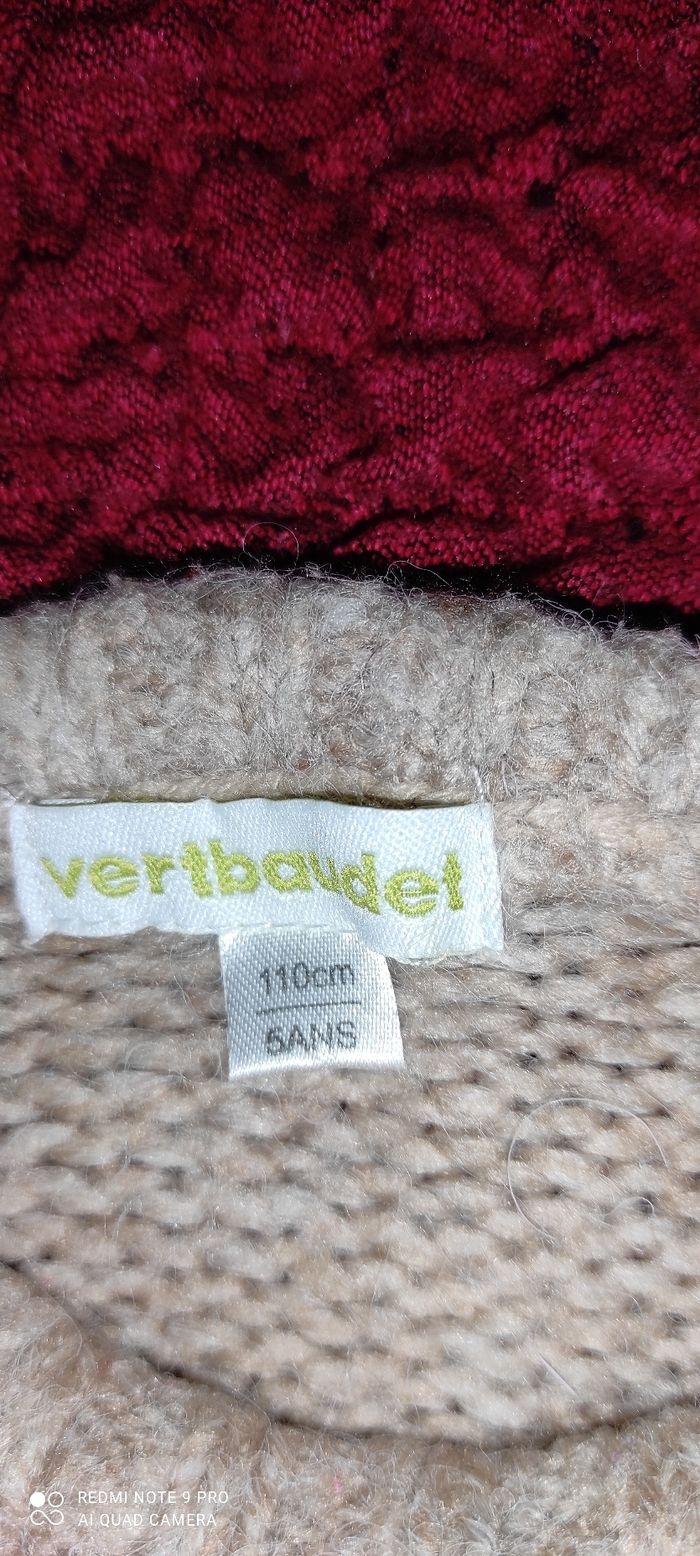 Pull chaud garçon Vertbaudet 5 ans - photo numéro 5
