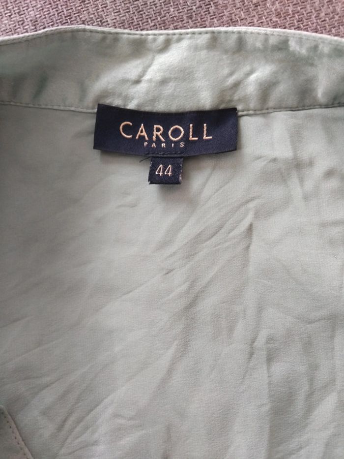 Chemise Caroll t44 100%soie - photo numéro 15