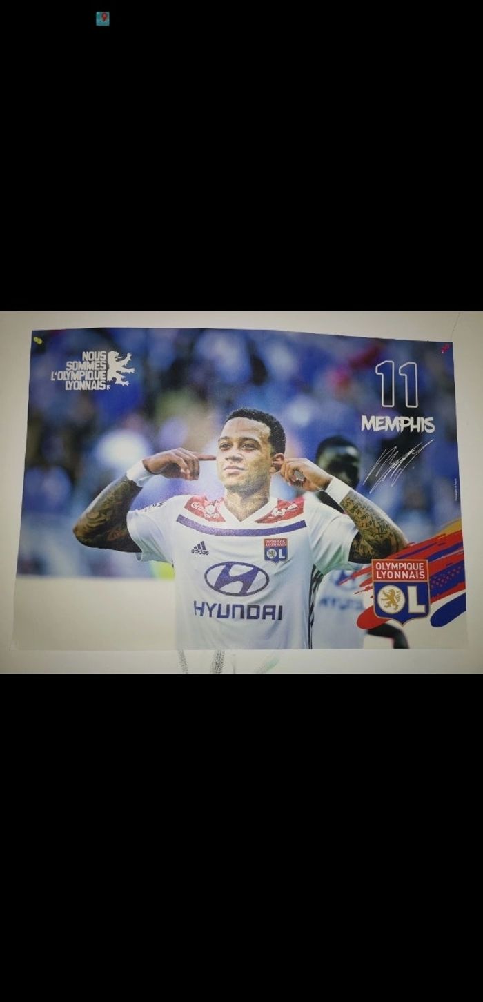 Poster olympique lyonnais