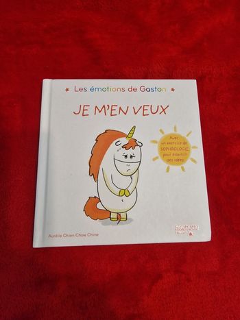 Livre les émotions de Gaston je m'en veux