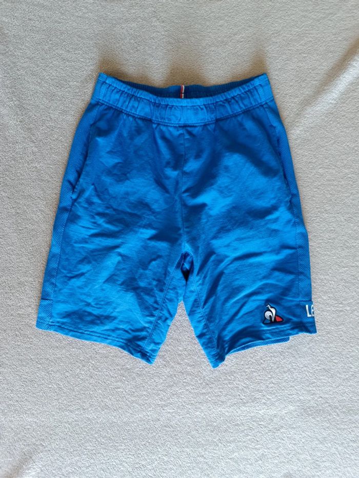 Short bleu Le Coq Sportif taille S
