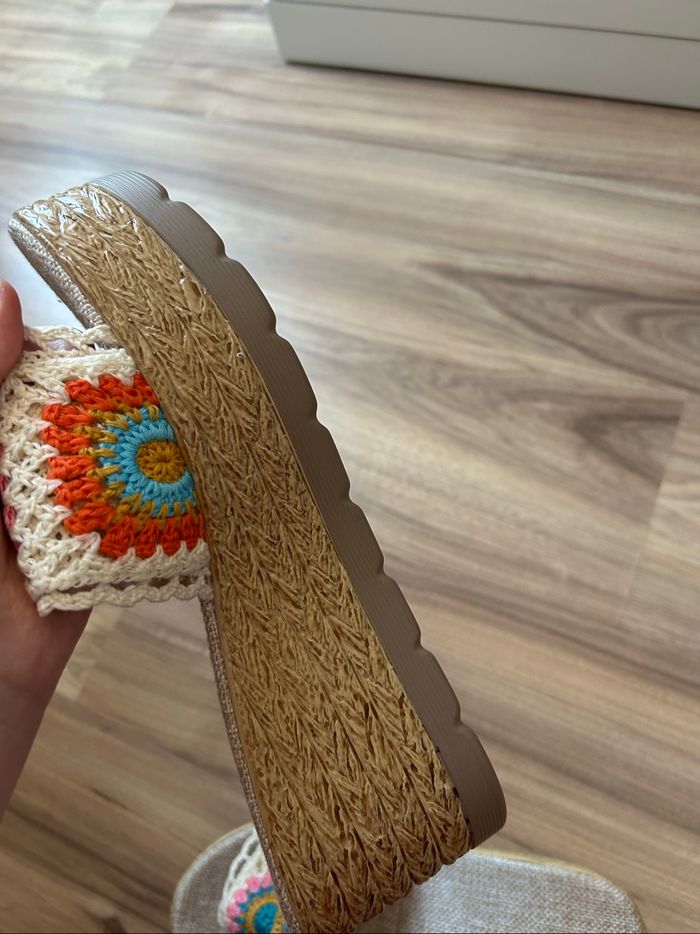 Chaussures compensées à motifs Neuves Shein Taille 40 - photo numéro 7