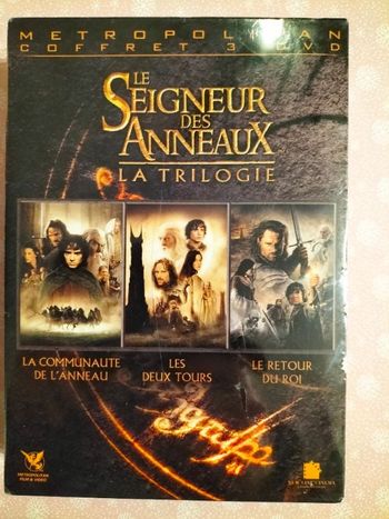 Dvd La trilogie Le seigneur des anneaux