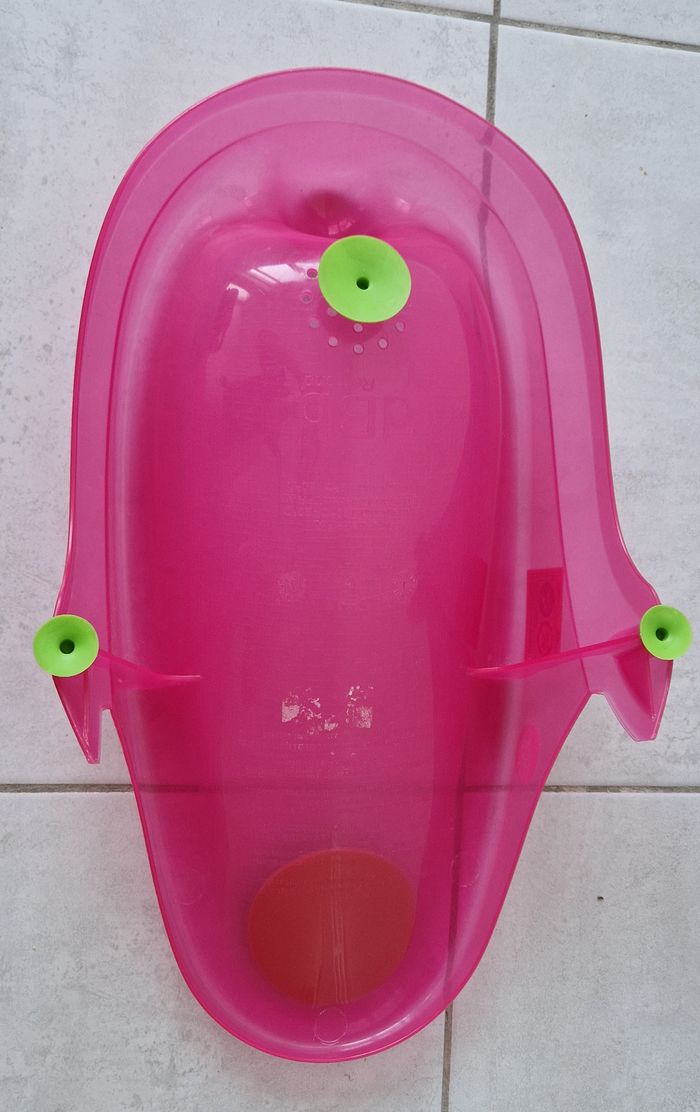Transat de bain dBb Remond - rose translucide - photo numéro 2