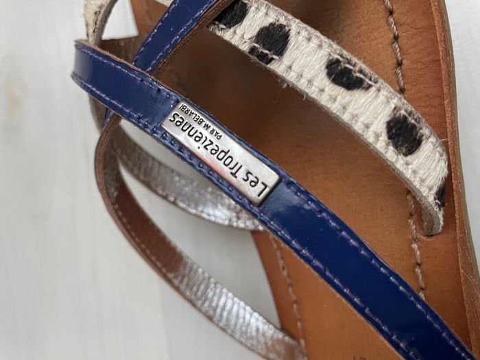 Tongs Les tropeziennes + Tote Bag bleu - photo numéro 8