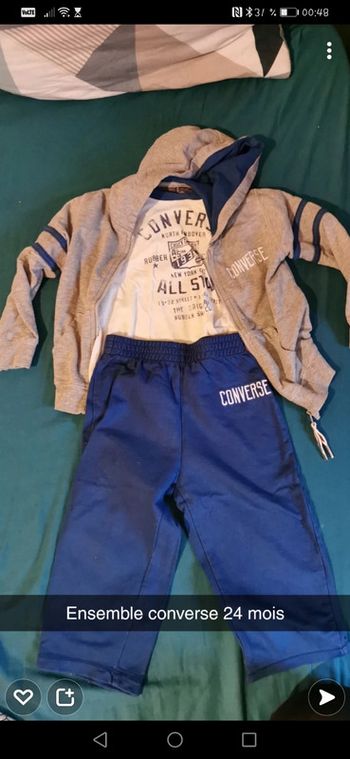 Ensemble 3 pièce converse