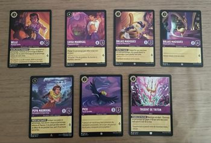 Lot cartes Lorcana chapitre 4 - photo numéro 3