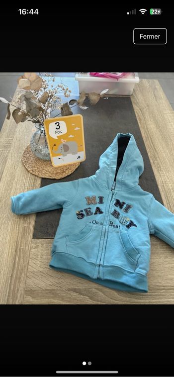Veste zipe