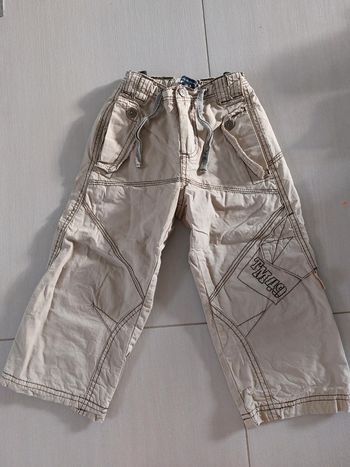 Pantalon large taille réglable