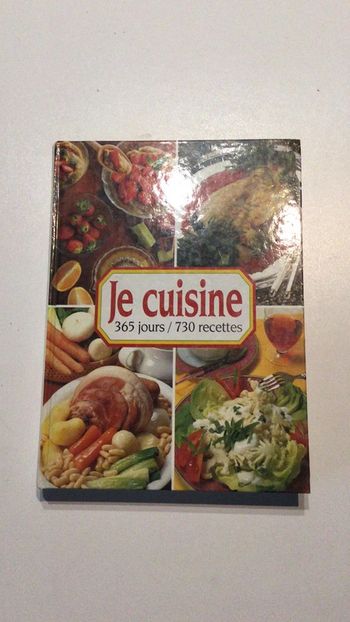 Livre de cuisine 365 jours 730 recettes illimitées couleurs