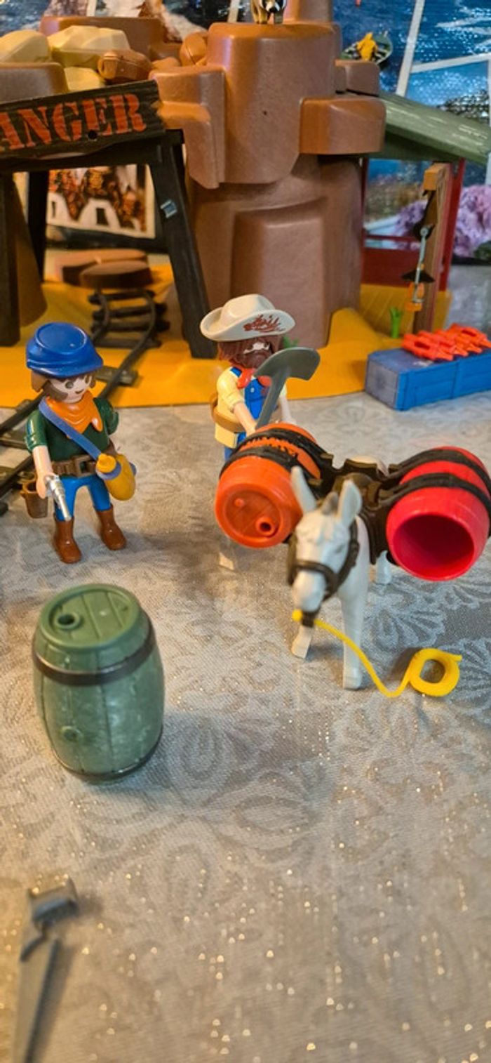 Playmobil western 5246 mine d or avec explosif - photo numéro 3