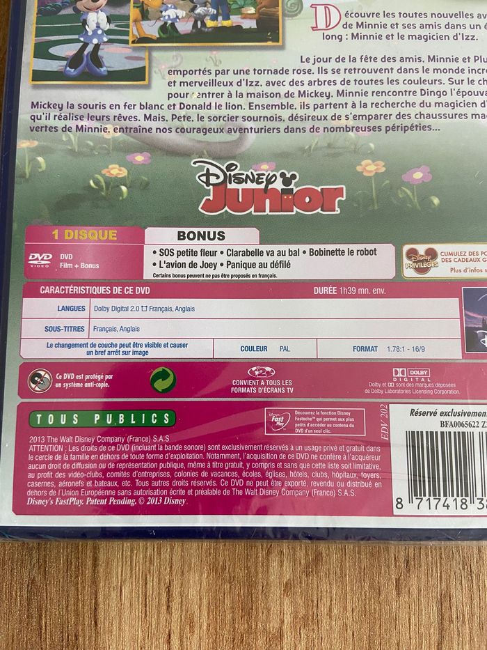DVD Disney Junior 21 La Maison de Mickey Minnie et le Magicien d’Izz - photo numéro 3