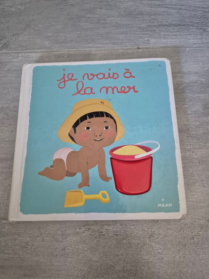 Livre je vais à la mer édition Milan