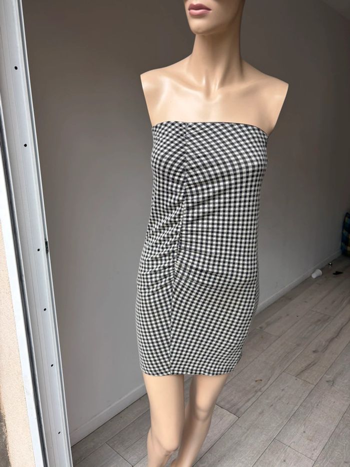 Robe chaussette Zara bustier sans bretelles et sans manches neuve - photo numéro 6