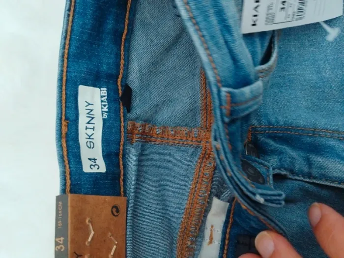 Jean skinny, kiabi, taille 34, neuf avec étiquettes - photo numéro 7