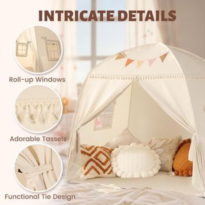 Grande tente tipi pour enfants - photo numéro 3