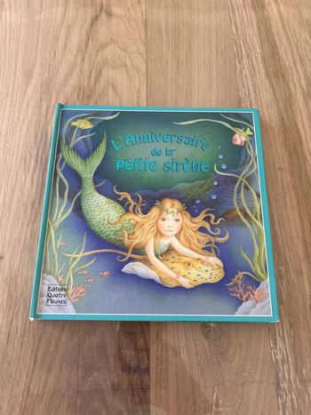 Livre l’anniversaire de la petite sirène