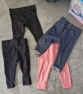 lot leggings 9 mois
