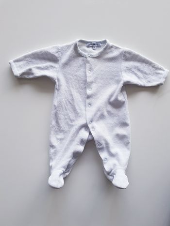 Tex Basic - Grenouillère / pyjama une pièce / dors bien en velours