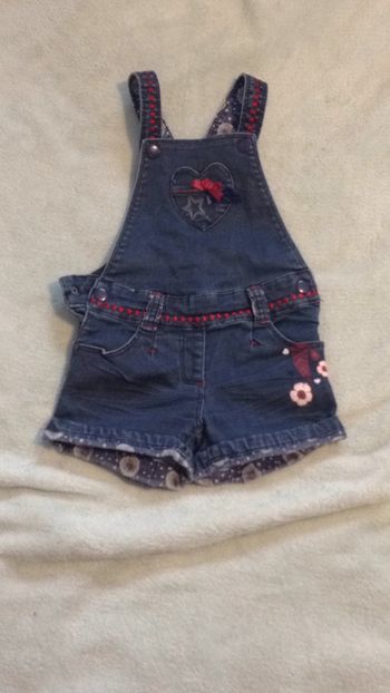 salopette Navy love 2 ans orchestra