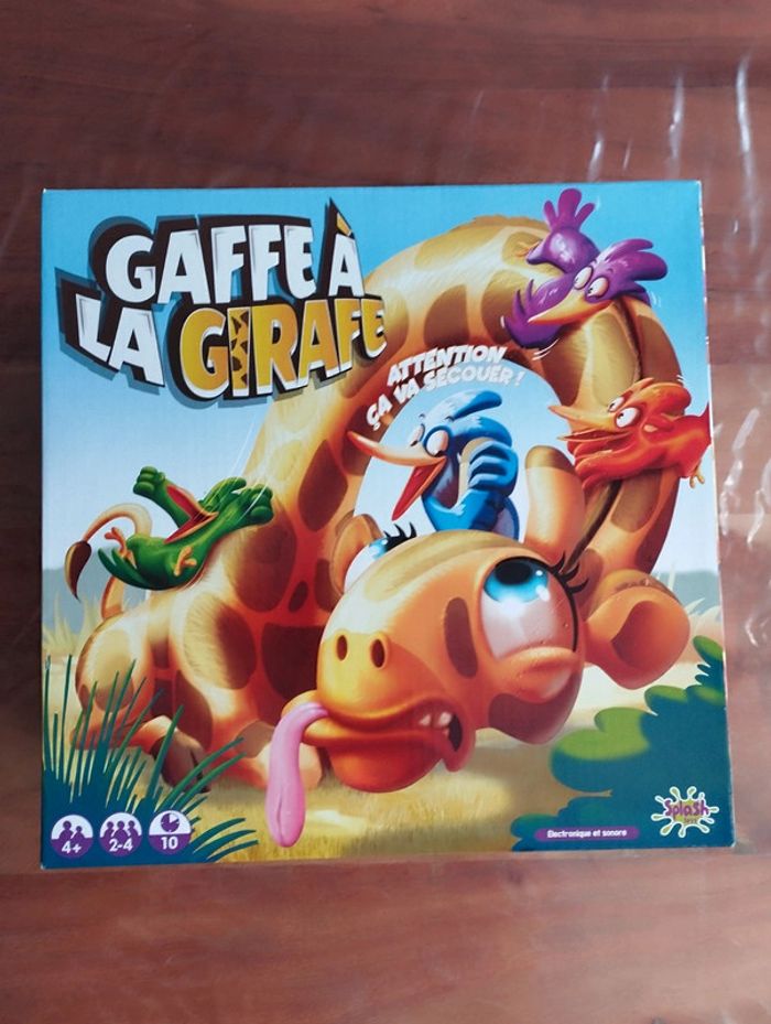 Jeux de société gaffe à la girafe