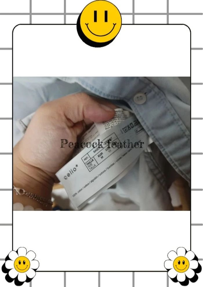 Chemise jean clair délavée M homme Celio - photo numéro 13