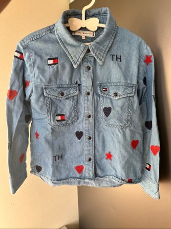 Chemise en jean tommy Hilfiger 4 ans fille