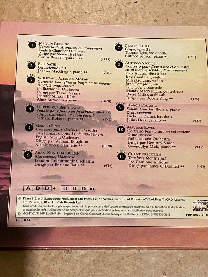 Cd musique classique - photo numéro 2