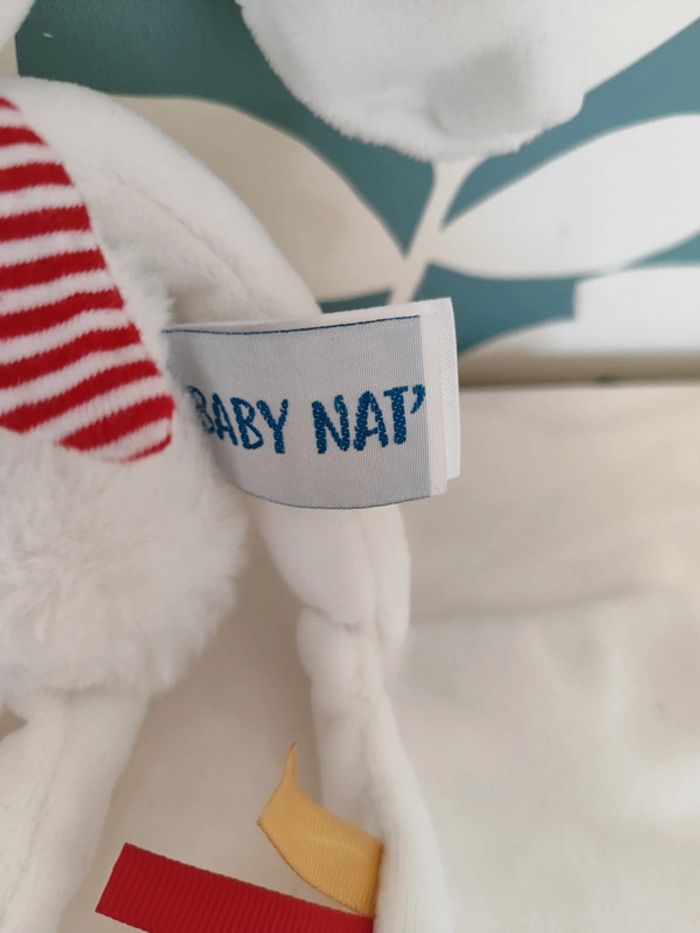 Doudou lapin baby nat - photo numéro 5
