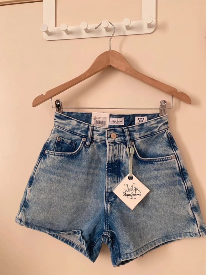 Short en jean taille haute W 25 Dua Lipa x Pepe jeans - photo numéro 11