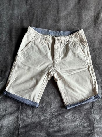 Short chino blanc taille 38