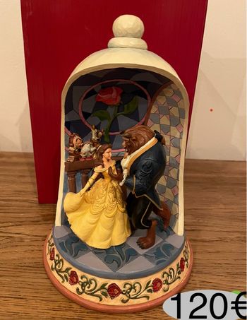 Belle et la bête Jim shore 