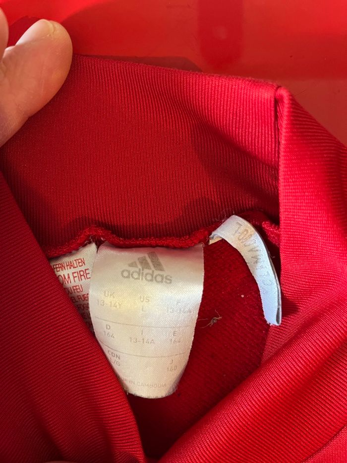 Pull Adidas Climacool Fc Bayern Munich , enfant 13/14 ans - photo numéro 5