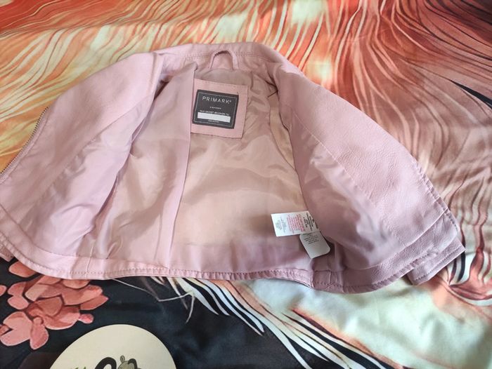 Manteau blazer rose pâle 6 mois - photo numéro 3