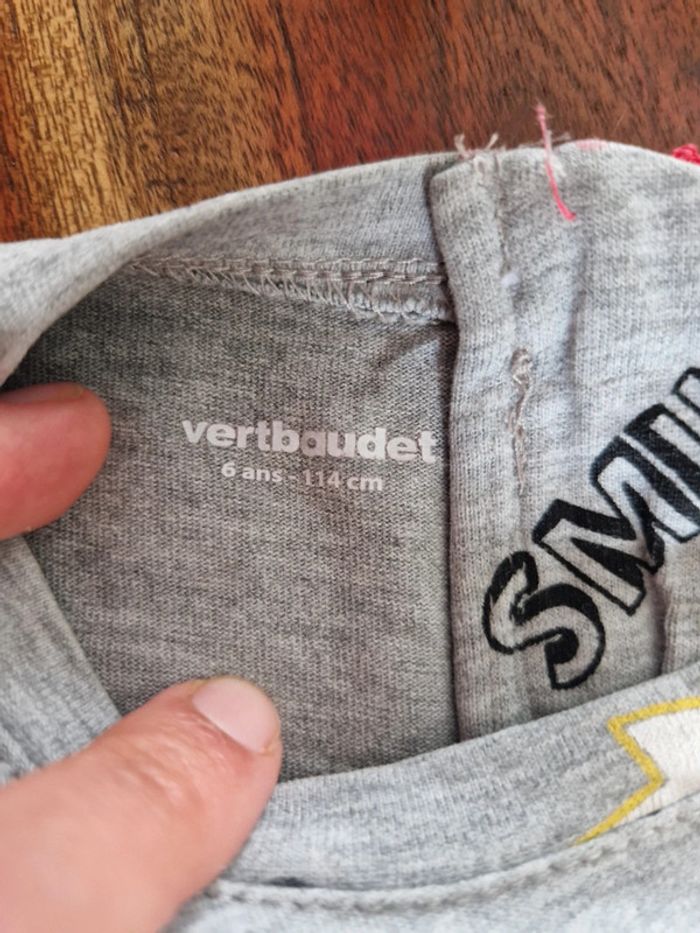 Robe fine motifs BD streetwear 6 ans Vertbaudet - photo numéro 3