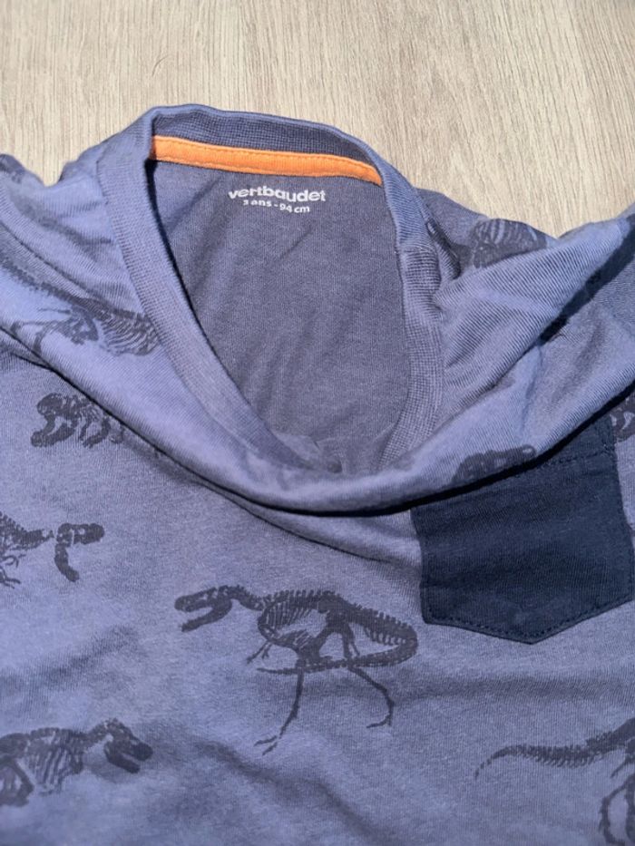 T shirt dinosaures verbaudet - photo numéro 3