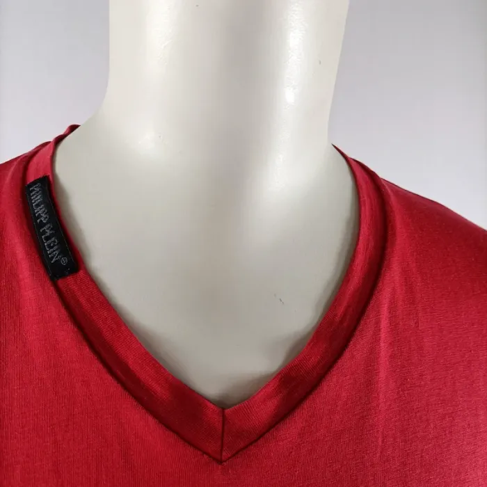 T-shirt imprimé & strass - Philipp Plein - Taille L A1293 - photo numéro 7