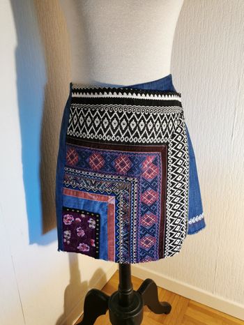 Jupe en jean fantaisie Desigual