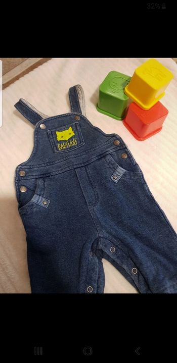 Salopette bébé taille 3 mois